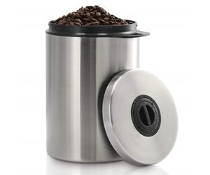 Xavax Coffee Tin Stainless Steel 1kg for Beans Airtight Storage Jar Container