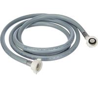 Xavax Cold Water Inlet Hose | for Washing Machine | 2.5m | 3/4" Union Nut Straight | 3/4" Union Nut Angled | Screen and Rubber Seal | VDE Tested