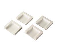 Xavax Dryer Fixing Plates for Adhesion, set of 4