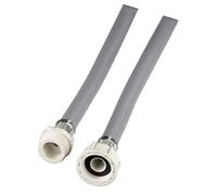 Xavax Extension for Washing Machine and Dishwasher Hose | Cold Water Inlet Hose | 2.5 m, Grey, 1 - Pack