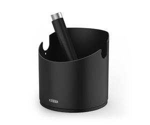 Xavax Knock Container for Coffee Grounds - Barista Box With Non-Slip Base, Espresso Container, Low Noise Knocker for Portafilter