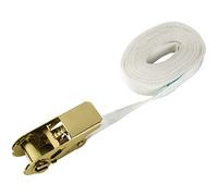 Xavax Safety Lashing Strap with Ratchet for Laundry Drier | 4.5 x 14 x 23 cm | White
