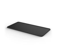 Xavax Silicone Coffee Tamper Mat, Black | Non-Slip, Raised Edge, 30 x 15 cm, For Espresso Machines