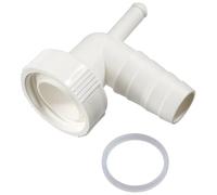 Xavax 00220736 Exhaust Pipe, White, Set of 2 Pieces