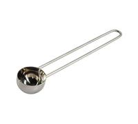 Xavax teaspoon (for approx. 6g coffee powder, coffee measure spoon made of stainless steel, coffee lot 16.8 cm long, dishwasher-safe and food safe) silver