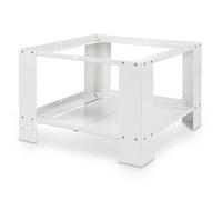 Xavax Washing Machine Base | 60 x 60 cm | Sturdy Washing Machine Shelf | 40 cm High Dryer/Washing Machine Pedestal with Shelf | Washing Machine Base with Folding Bottom Compartment | White