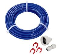 Xavax Water Hole Set of 6 M Cable and Fixing Kit - suitable for US Refrigerators - Blue