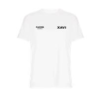 Xavi Logo Men's T-Shirt - White / L