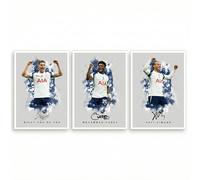 Xavi Simons Tottenham Hotspur Signed Photo Poster A4/A3 Print Picture Display Framed Autograph Memorabilia for Football Fans Gift Netherlands ((Grey A4 Unframed) Simons Kudus Van De Ven)