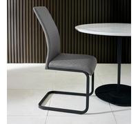 Xavier Cantilever Dining Chair - Set of 4 - Grey