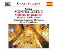 Barcelona So:Perez – Montsalvatge: Simfonia Da Requiem – CD – NAXOS