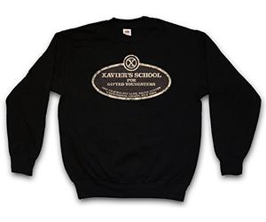 Xavier's School for Gifted Youngsters - Charles X Comic Xavier Men Wolverine Schule Professor Sizes S - 3XL Black