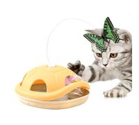 Xawaoa Cat Teaser Wand Rotating Butterfly Tension Relief Game