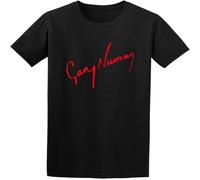 XAWHIS Gary Numan 'Dance' / 1981 Logo Retro take Out Sports Competition Casual Splash Ink T-Shirt Black L