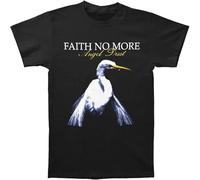 XAWHIS No More Men's Angel Dust Slim Fit T-Shirt Black XL