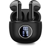 Xawy Wireless Earbuds, Bluetooth 5.3 Headphones in Ear with 4 ENC Noise Cancelling Mic, Bluetooth Earbuds 40H Playtime, 2024 HiFi Stereo Deep Bass Wireless Earphones, IP7 Waterproof
