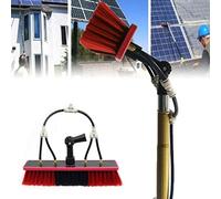 XAXIAOZ 24Ft Extendable Water Fed Window Cleaning Pole KitProfessional 7.2M Cleaner for Conseatory Roofs Solar Panels & Photovoltaic SystemsUltimate Cleaning Solution