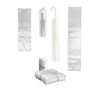 XAXIAOZ Automatic Wet Umbrella Wrapper - Umbrella Automatic Packing Machine/Umbrella Racks, Stainless Steel, Comes with 200 Umbrella Bag (Size : Small+Large-500pcs)