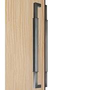 XAXIAOZ barn Door Handle, Door Handle Sliding Barn Door Pull Handle for Wooden Door, Commercial Stainless Steel Entry Door Handles Set for Internal External, Mounted Back to Bac