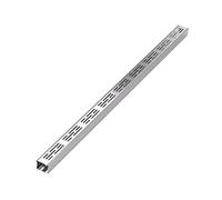 XAXIAOZ Drainage Channel, Channel Drain, Balcony Patio Trench Drains Grate Cover, Metal Rain Gutter Channel Trough for Outdoor Landscape(3x7x100cm)