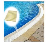 XAXIAOZ Swimming Pool Drain Grate, Durable Drainage Ditch Grate Cover, Sewer Grate Grill, Channel Gutter Guard Filter (Color : Beige-11.8in, Size : 2pcs)