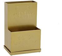 XAXIAOZ Umbrella Stand racks Metal Household Umbrella Holder Hotel Office Multi function Umbrella Racks,2 Colors,2 Sizes（Gold-46 X 24 X 35 CM）