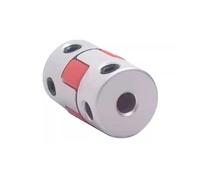 XB14*22 CNC Motor 2 Jaw Couplers Flexible Spider Plum Elasti D14 L22 4mm 5mm 6mm 6.35mm 8mm 1Pcs(3x6.35mm)