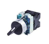 XB2-BD25 XB2-BD53 1NO/1NC 2NO 2/3 position instantaneous self-reset latching self-locking selector rotary switch push button switch(XB2-BD41)