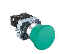 XB2-BG21 XB2-BA31 XB2-BS54 Self Reset Small Mushroom Head Emergency Stop, Button Switch, 22mm Knob Key Start Inching Power On(XB2-BC31)