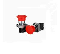 XB2-BS542 22mm 1NC Red Mushroom Emergency Stop Push Button Switch 1Pcs