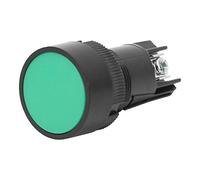 XB2 Control Switch, 22mm SPDT 10A, Self-Cleaning Contacts for Longevity, Industrial Use, Screw Terminal Connection for Enhanced Safety, Green EA131