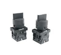 XB2-ED21 XB2-ED25 XB2-ED33 XB2-ED53 2/3 Position 1NO/1NC 1NO/2NO Latching Self-Lock Momentary Selector Rotary Push Button Switch(ED21)