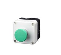 XB2 metal button switch control box start stop industrial identification symbol self-reset circular emergency stop switch(1Hole-04)
