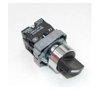 XB2BD53C Rotary Select Selector Switch 2NO Normally Open 3 Positions Left Right Momentary Spring Returned 22mm Mounting Hole IDGTTLDF(2pcs)