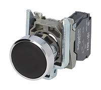 XB4BA21 Switch: Pressure 22mm Rod.Pos: 1 NO Black Missing 3A/240VAC SCHNEIDER E