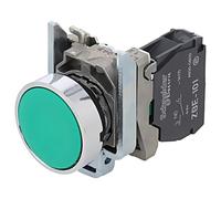 XB4BA31 Switch: Pressure 22mm Rod.Pos: 1 NO Green Missing 3A/240VAC IP66 CUTTER