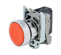 XB4BA42 Switch: Pressure 22mm Rod.Pos: 1 NC Red Missing 3A/240VAC IP66 CUTTER
