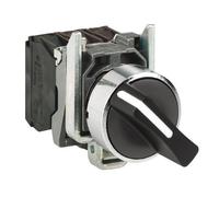 XB4BD41 Switch: Rotary - 22mm NO Black Missing 3A/240VAC 0.55A/125VDC CUTTER