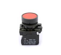 XB5-AA42 red & XB5-AA31 green 22mm Flat electrical circuits control push button switch spring NWPNLXEA(Red 1NC)
