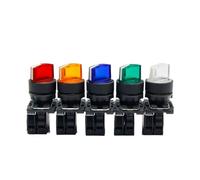 XB5-AK1253c XB5-AK1233c XB5AK1333c with LED light locking selection switch knob 2 gear position 3 gear position IDGTTLDF(Orange,3 POSITION 2NO_SELF RESET_24V)