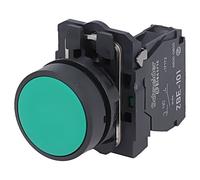 XB5AA31 Switch: Push 22mm Rod Pos: 1 NO green Missing 3A/240VAC IP66 SCHNEIDER