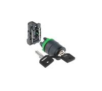XB5AG61 Switch: Rotary switch with key 22mm rod.Pos: 1 NO IP66 SCHNEIDER