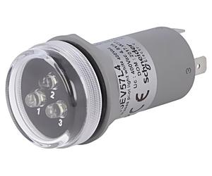 XB5EV57L4 Voltage Display 30mm Harmony XB5 -30-70°C IP55 White SCHNEIDER ELECTR