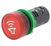 24V AC/DC Buzzer Illuminated Red Harmony XB5 XB5KS2B4