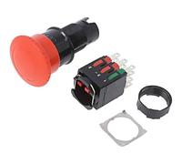 XB6AS8349B Switch: Safety Rod.Pos: 2 NC x2 + NO 16mm Red Missing CUTT