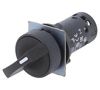XB7ND25 Switch: Rotary 22mm Rod Pos: 2 NC + NO black Missing IP65 SCHNEIDER E