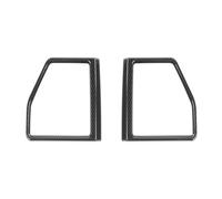 XBBLB Car Audio Speakers Decorative Cover For Suzuki Jimny JB64 JB74 2019-2023 Horn Protection Frame Moulding Trim Decals Fittings,B/carbon Fiber Grain