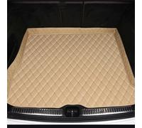 XBBLB Car Boot Protector For Toyota Camry Gasoline 2008-2014 with storage box on the left Leather Anti Slip Waterproof Rear Trunk Carpet Interior Accessories Liner Mats,B/Beige