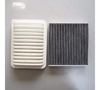 XBBLB Car Cabin Air Conditioning Filter For Toyota Corolla Yaris Matrix 2008-2018 1780121050 87139YZZ0 8713950100 Replacement Inlet Filters Part Protects Against Pollen Odours,B/2PCS