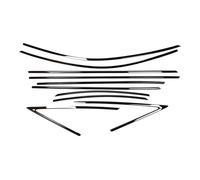 XBBLB Car Window Door Seals For Toyota Avalon 2019-2024 Waterproof Moulding Trim Replacement Accessories Rainproof Strip